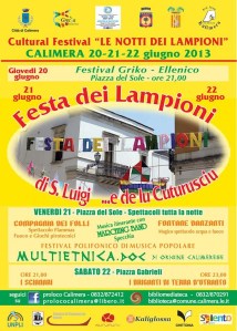 locandina Festa dei Lampioni 2013